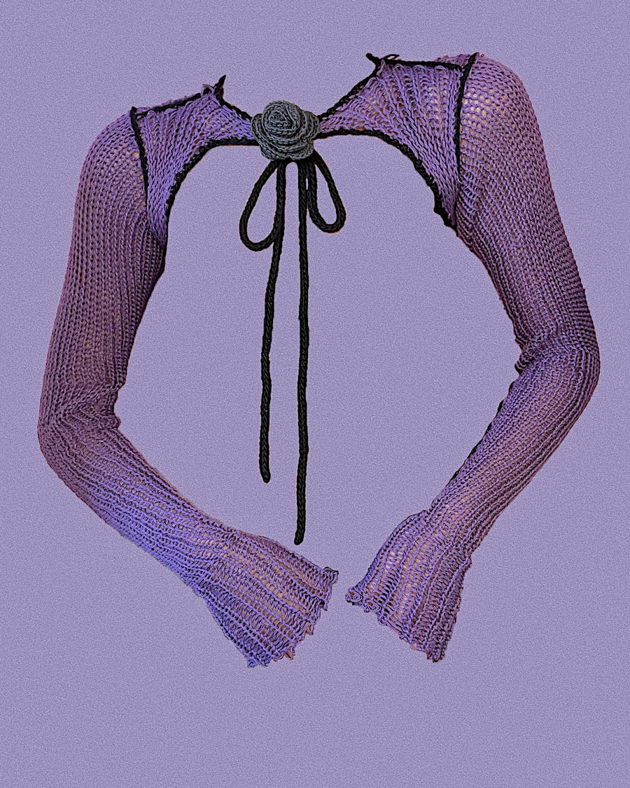 Rose bow shrug