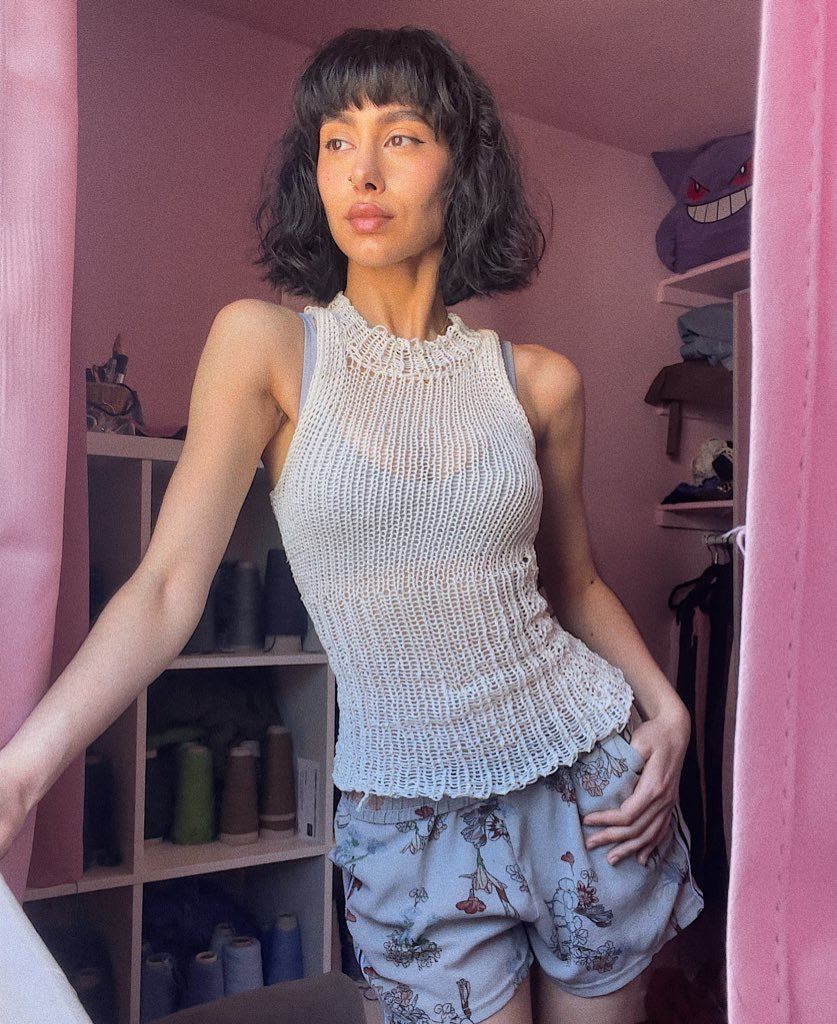 Elevated vest top