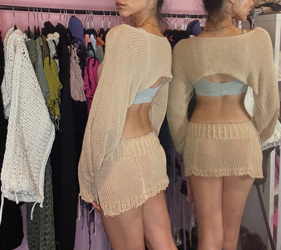 Crop top/shrug